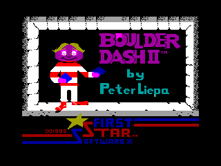 BOULDER DASH 2 — ZX SPECTRUM GAME ИГРА