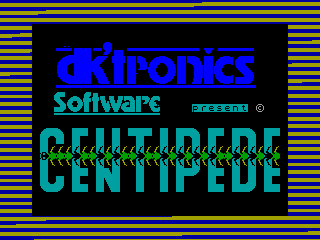 Centipede — ZX SPECTRUM GAME ИГРА