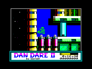 Dan Dare II: Mekon's Revenge — ZX SPECTRUM GAME ИГРА