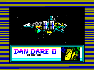 Dan Dare II: Mekon's Revenge — ZX SPECTRUM GAME ИГРА