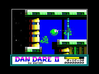 Dan Dare II: Mekon's Revenge — ZX SPECTRUM GAME ИГРА