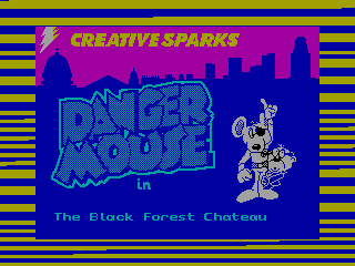 Danger Mouse in the Black Forest Chateau — ZX SPECTRUM GAME ИГРА