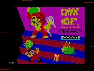 Donkey Kong — ZX SPECTRUM GAME ИГРА