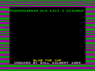 Blob the Cop — ZX SPECTRUM GAME ИГРА