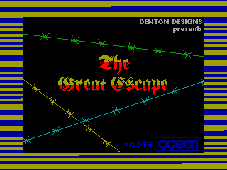 GREAT ESCAPE — ZX SPECTRUM GAME ИГРА