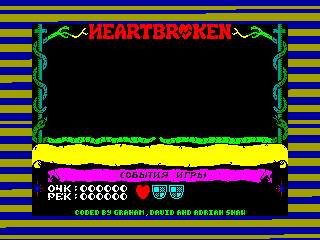 Heartbroken — ZX SPECTRUM GAME ИГРА