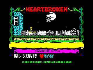 Heartbroken — ZX SPECTRUM GAME ИГРА