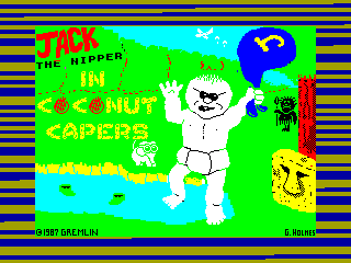 Jack the Nipper II: In Coconut Capers — ZX SPECTRUM GAME ИГРА