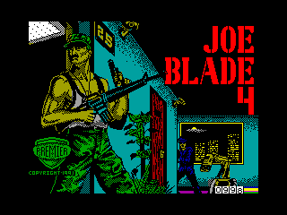 JOE BLADE 4 — ZX SPECTRUM GAME ИГРА