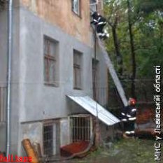 Во Львове бойцы МЧС спасли двух детей Во Львове бойцы МЧС спасли двух детей