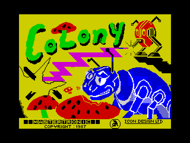 Colony — ZX SPECTRUM GAME ИГРА