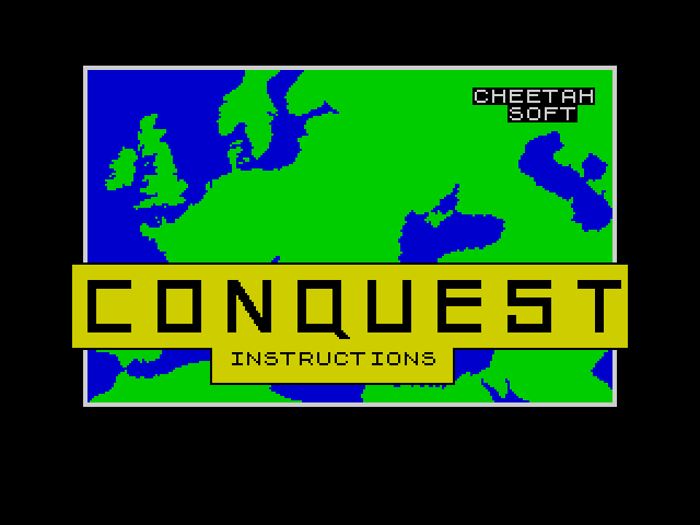 Conquest — ZX SPECTRUM GAME