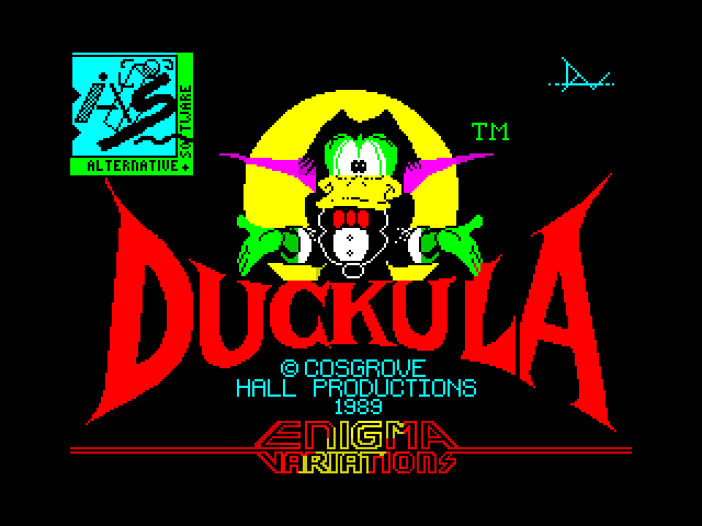 Count Duckula — ZX SPECTRUM GAME