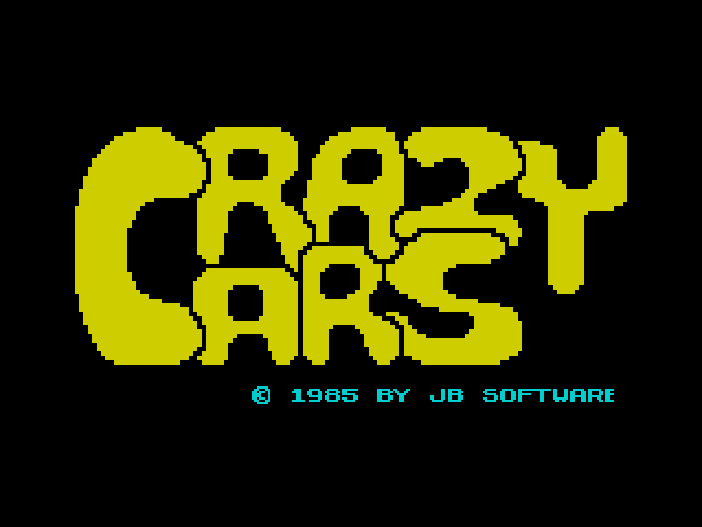 Crazy Cars — ZX SPECTRUM GAME ИГРА