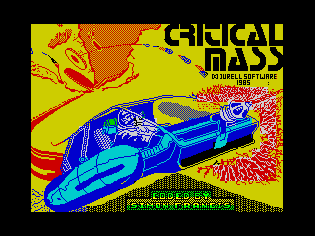 Critical Mass — ZX SPECTRUM GAME