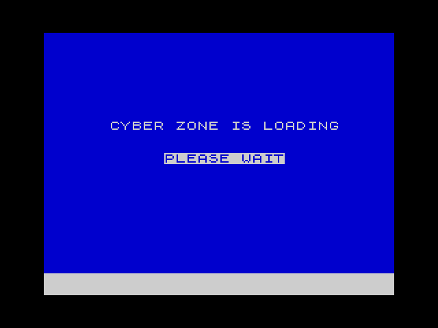 Cyber Zone — ZX SPECTRUM GAME