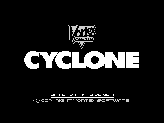 Cyclone — ZX SPECTRUM GAME ИГРА