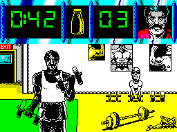 Daley Thompson's Olympic Challenge — ZX SPECTRUM GAME ИГРА