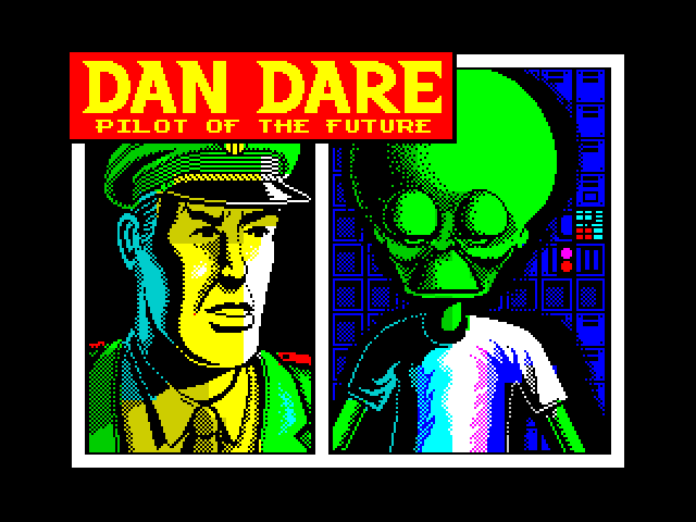 Dan Dare: Pilot of the Future — ZX SPECTRUM GAME ИГРА