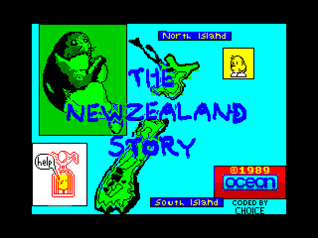 Arcadia — ZX SPECTRUM GAME ИГРА