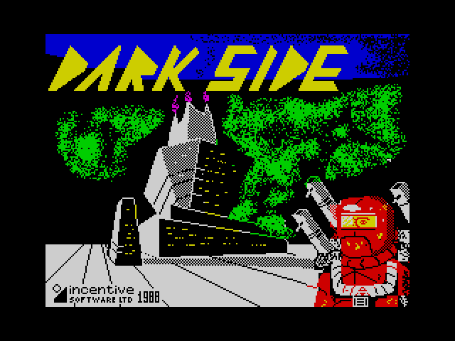 Dark Side — ZX SPECTRUM GAME ИГРА