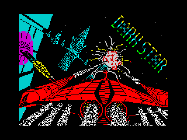 Dark Star — ZX SPECTRUM GAME ИГРА