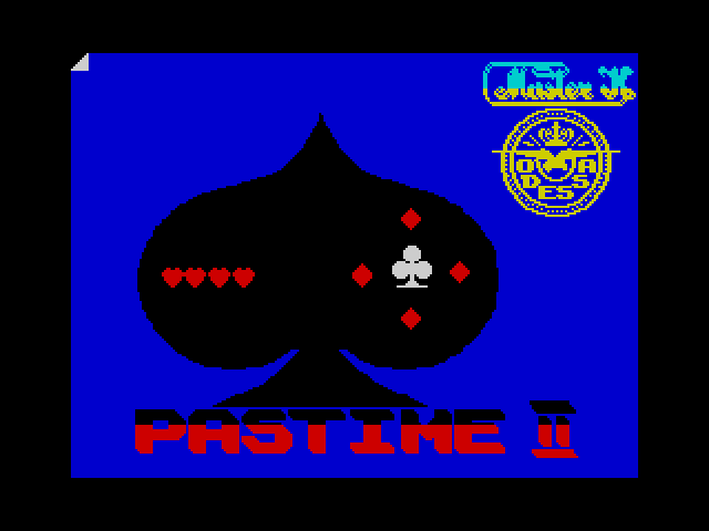 Pastime II — ZX SPECTRUM GAME ИГРА