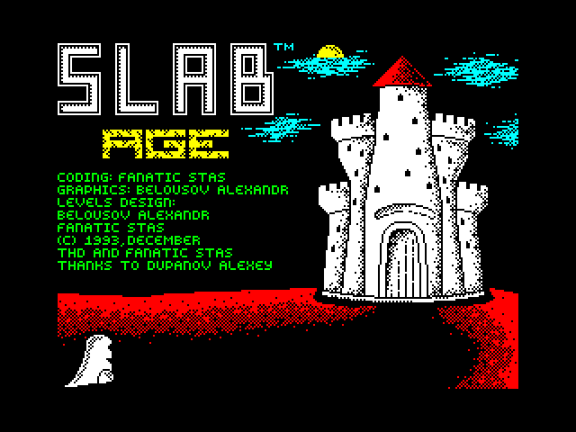 Slab Age — ZX SPECTRUM GAME