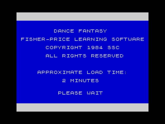 Dance Fantasy — ZX SPECTRUM GAME