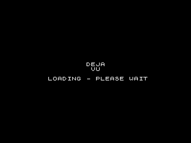 Deja Vu — ZX SPECTRUM GAME ИГРА