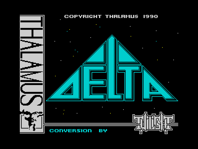Delta Charge! — ZX SPECTRUM GAME