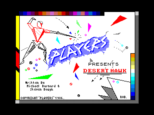 Desert Hawk — ZX SPECTRUM GAME ИГРА