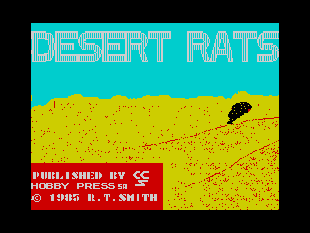 Desert Rats — ZX SPECTRUM GAME ИГРА