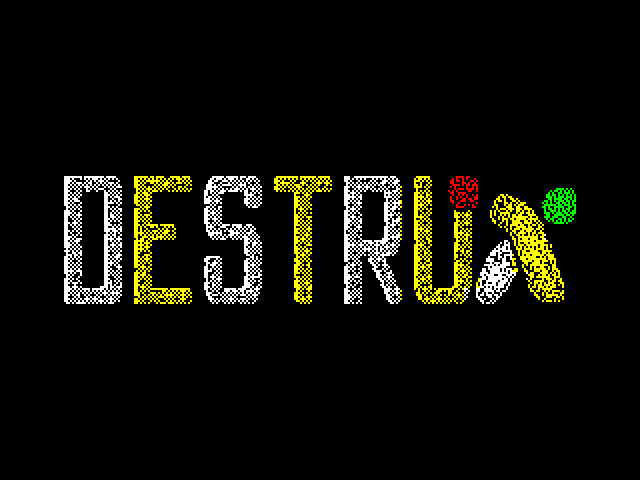 Destrux — ZX SPECTRUM GAME