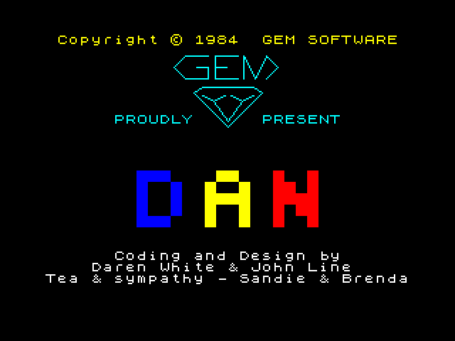 Disco Dan — ZX SPECTRUM GAME ИГРА