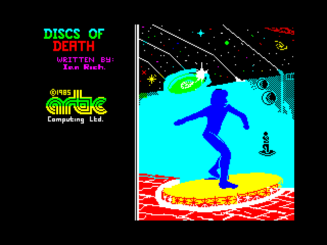 Discs of Death — ZX SPECTRUM GAME