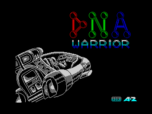 D.N.A. Warrior — ZX SPECTRUM GAME