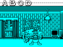 Donald's Alphabet Chase — ZX SPECTRUM GAME
