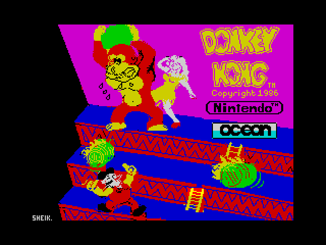 Donkey Kong — ZX SPECTRUM GAME