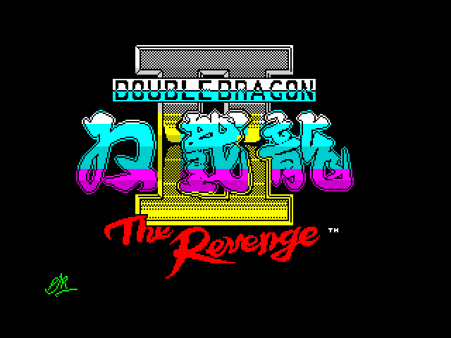 Double Dragon II: The Revenge — ZX SPECTRUM GAME ИГРА