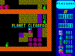 Down to Earth — ZX SPECTRUM GAME