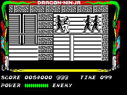 Dragon Ninja — ZX SPECTRUM GAME ИГРА