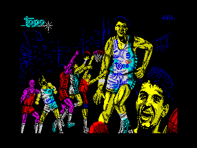 Drazen Petrovic Basket — ZX SPECTRUM GAME