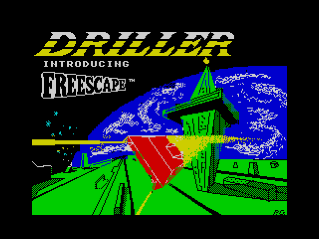 Driller — ZX SPECTRUM GAME ИГРА