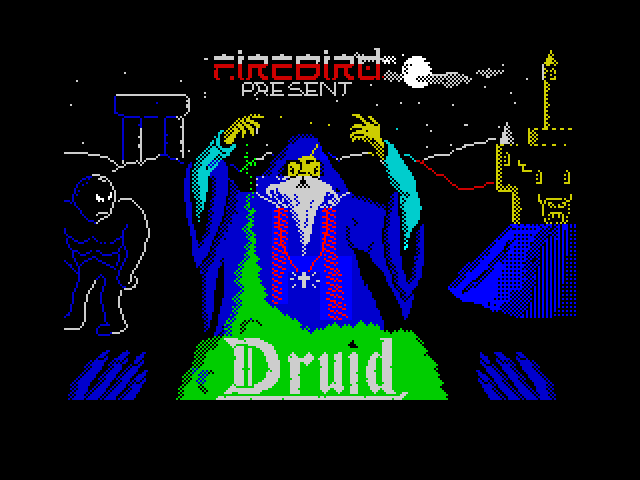 Druid — ZX SPECTRUM GAME ИГРА