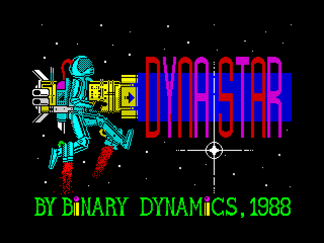 Dyna Star — ZX SPECTRUM GAME ИГРА