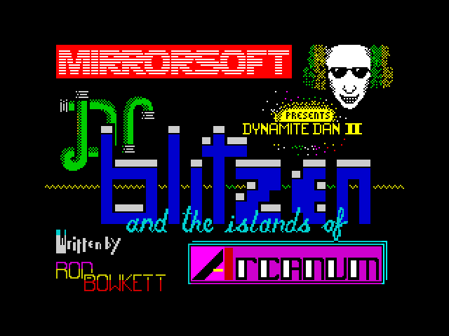 Dynamite Dan II — ZX SPECTRUM GAME