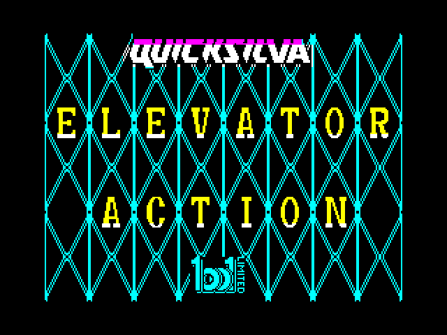 Elevator Action — ZX SPECTRUM GAME ИГРА