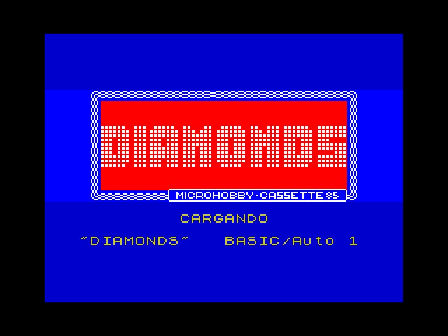 Diamonds — ZX SPECTRUM GAME ИГРА