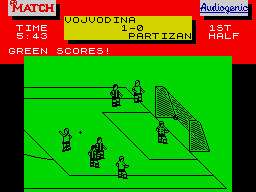 Emlyn Hughes International Soccer — ZX SPECTRUM GAME
